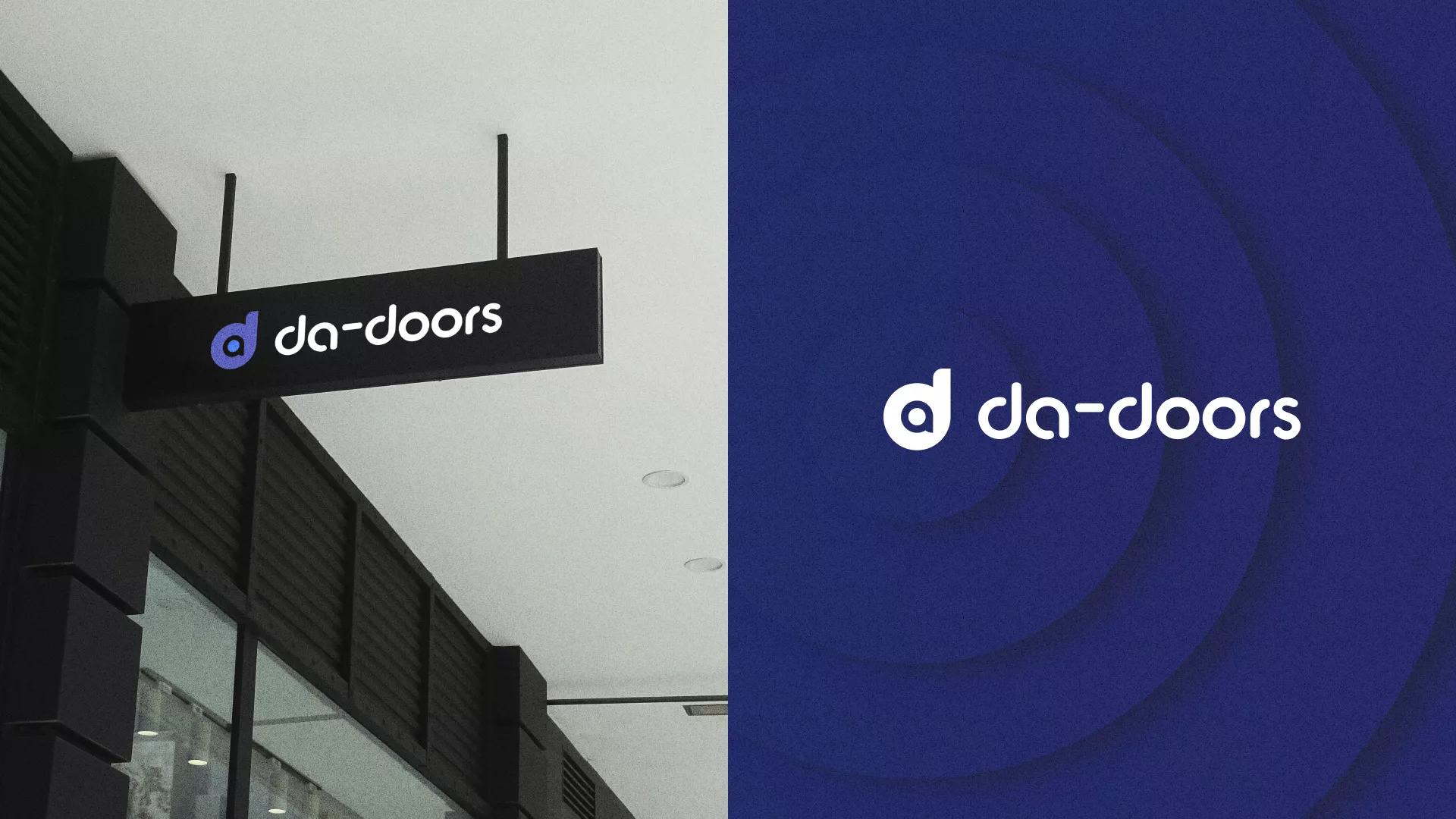 Разработка логотипа компании по продаже дверей в Кеми